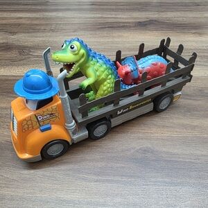 🦖Dinosaur Truck Transporter Toy with Dinosaurs🦕